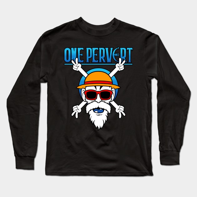 One Pervert Master Long Sleeve T-Shirt by nadzeenadz